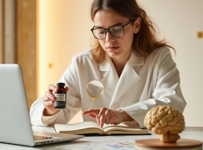 Cognitive support formula promoting focus, clarity, and brain energy naturally.